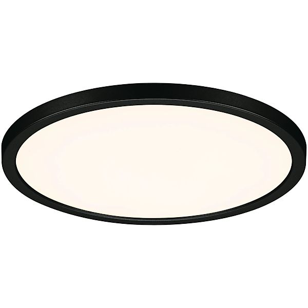 LED Panel Areo in Schwarz 16W 1500lm IP44 günstig online kaufen