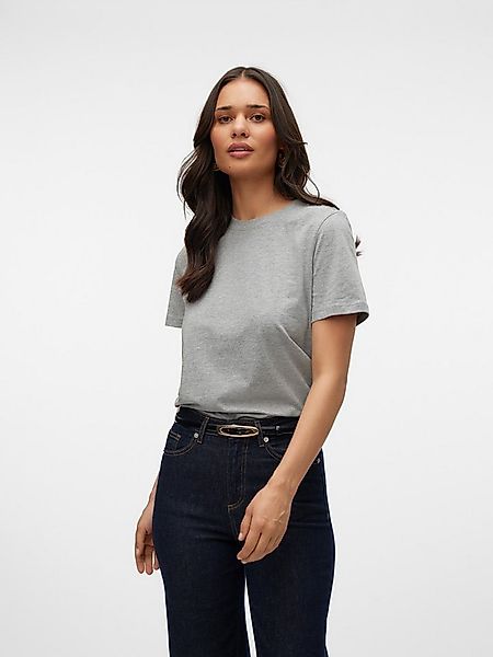 Vero Moda Kurzarmshirt VMPAULINA SS T-SHIRT GA JRS NOOS Baumwolle, regular günstig online kaufen