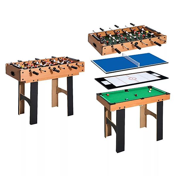 HOMCOM Spieltisch 4in1 B/H/L: ca. 43x73x87 cm günstig online kaufen