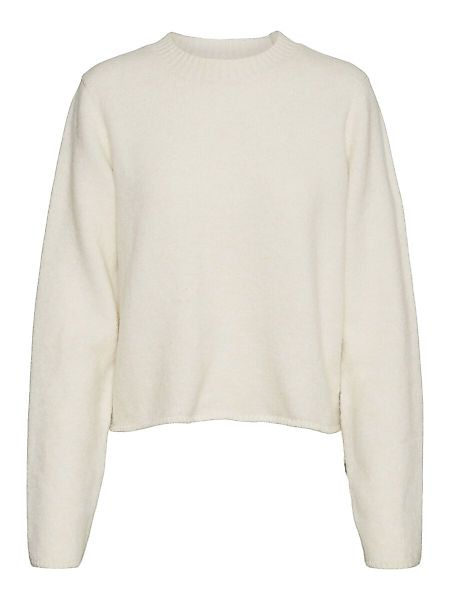 NOISY MAY Gestrickter Pullover Damen White günstig online kaufen