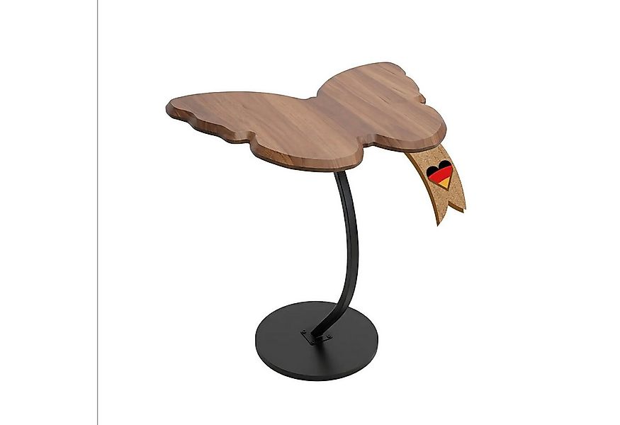 PEGSEN Beistelltisch Beistelltisch Schmetterling - Couchtisch für Sofa & Be günstig online kaufen