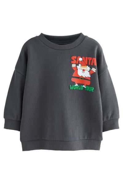 Next Sweater Weihnachtspullover mit Rundhalsausschnitt (1-tlg) günstig online kaufen