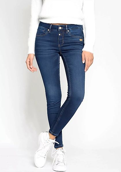GANG Skinny-fit-Jeans "94LAYLA", mit Used-Effekten günstig online kaufen