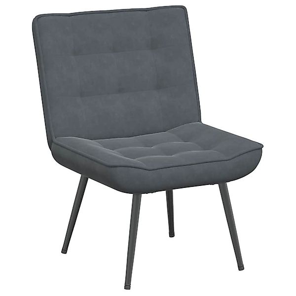 vidaXL Relaxsessel Relaxsessel Dunkelgrau 64x74x84 cm günstig online kaufen
