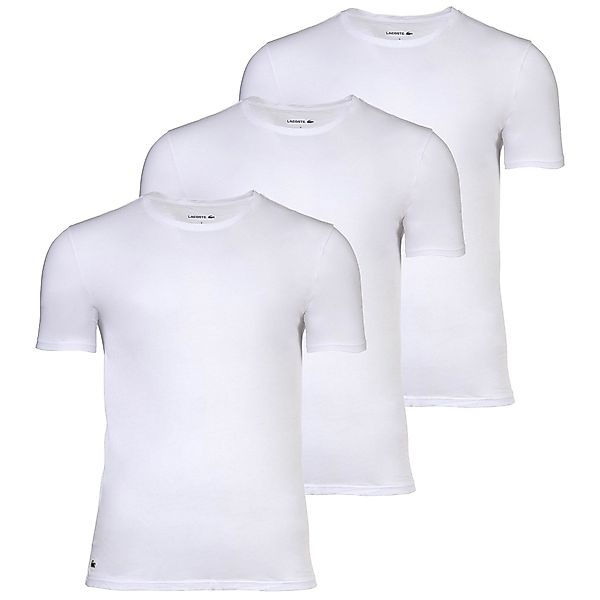 Lacoste Unterziehshirt Underwear Herren Shirts 3er Pack Rundhals Kurzarm Ba günstig online kaufen