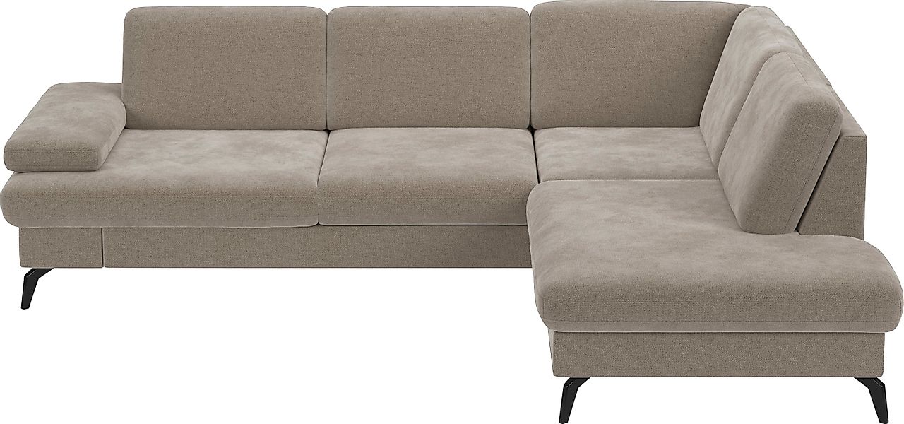 sit&more Ecksofa »Morris L-Form, inkl. Sitztiefenverstellung« wahlweise mit günstig online kaufen