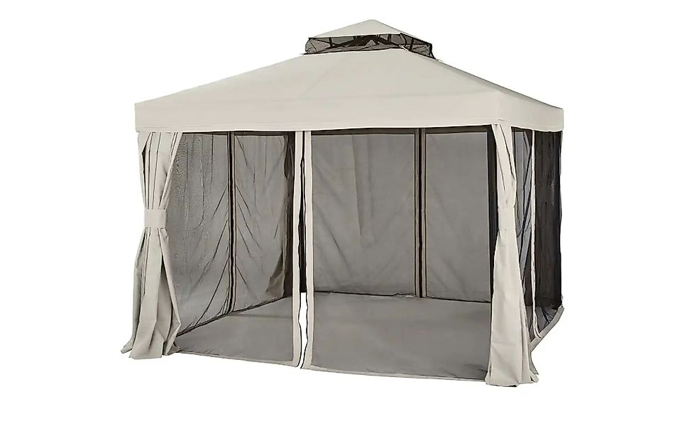 Pavillon  Sahara ¦ grau ¦ Maße (cm): B: 300 H: 280 T: 300.0 Garten > Sonnen günstig online kaufen