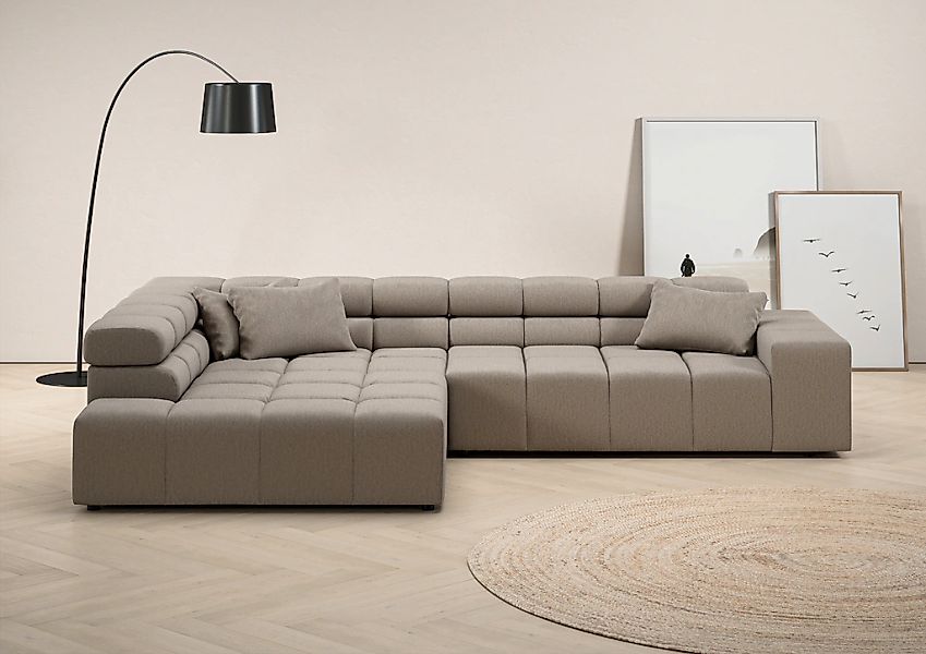 Home affaire Ecksofa "Ancona incl. Kopfteilverstellung, OTTOs Choice, Breit günstig online kaufen