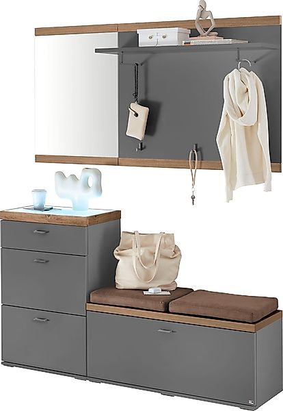 set one by Musterring Kompaktgarderobe »Lancaster Dielen« 4 Stk. tlg. beste günstig online kaufen