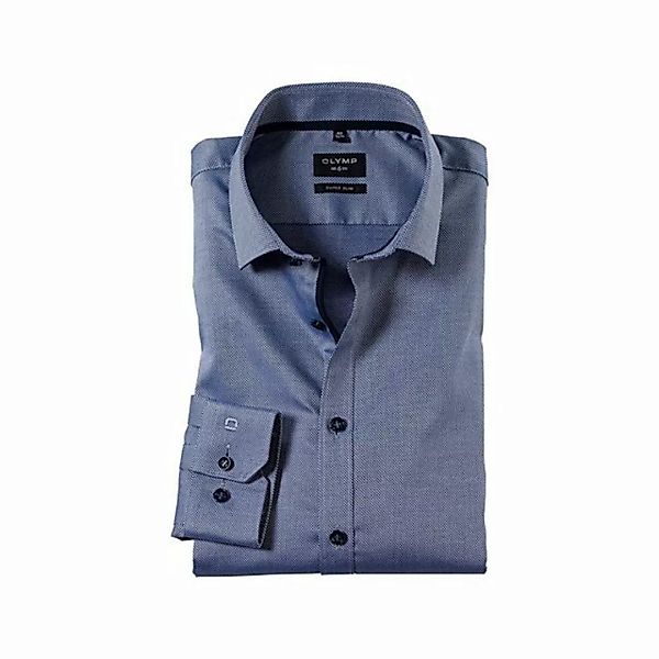 OLYMP Langarmhemd royalblau (1-tlg) günstig online kaufen