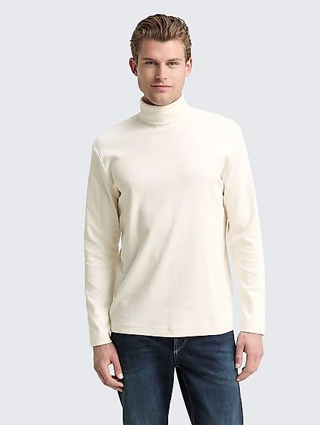 TOM TAILOR Langarmshirt T-Shirt Basic Rollkragenshirt günstig online kaufen