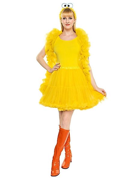 Maskworld Kostüm Die Sesamstraße Bibo Tutu - Kostüm für Fasching, Karnevalt günstig online kaufen