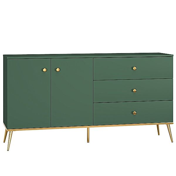 Lomadox Sideboard FASANO-131, in grün mit günstig online kaufen