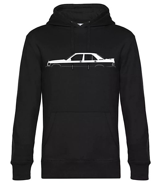 'Mercedes 190 E 2.3-16' Silhouette · Unisex Premium Hoodie günstig online kaufen