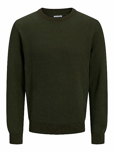 Jack & Jones Rundhalspullover "JJEGLOBE KNIT CREW NECK NOOS", in Strick Opt günstig online kaufen