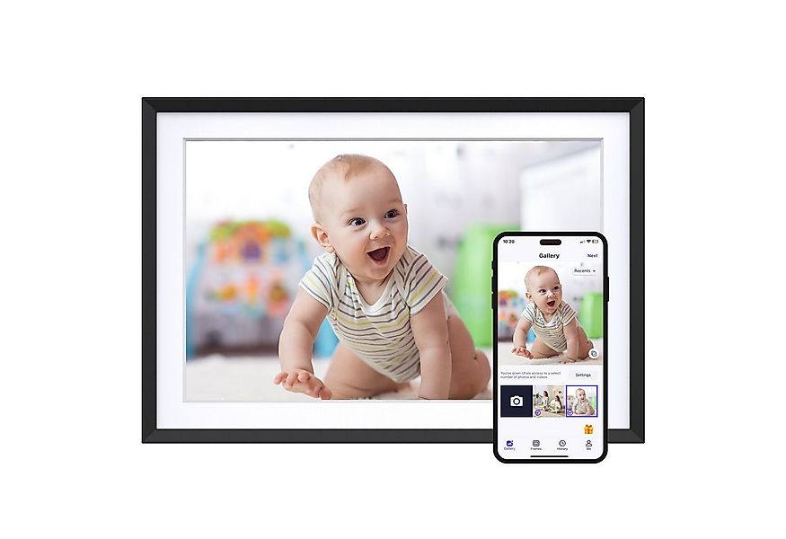 Dragon Touch Modern 10 Charm Digitaler Bilderrahmen (25,65 cm/10.1 ", 800 x günstig online kaufen