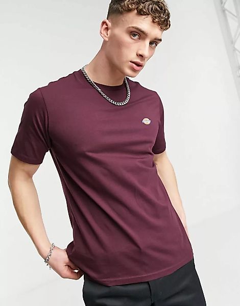 Dickies – Mapleton – T-Shirt in Kastanienbraun-Rot günstig online kaufen