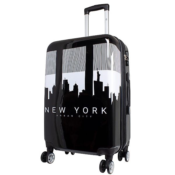 Trendyshop365 Hartschalen-Trolley New York, Koffer Manhattan günstig online kaufen