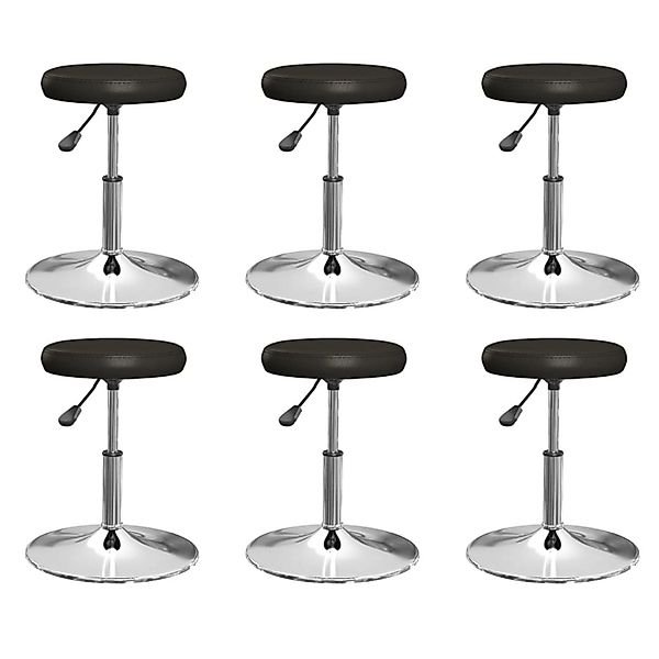 vidaXL Esszimmerstühle 6 Stk Schwarz Kunstleder 3085589 günstig online kaufen