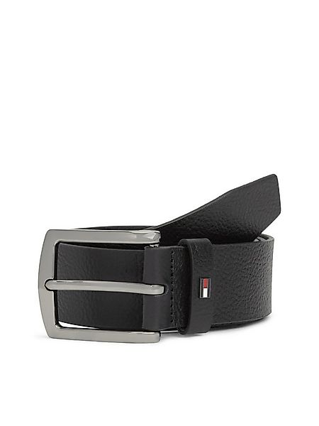 Tommy Hilfiger Ledergürtel DENTON PEBBLE 4.0 cm breit aus Narbenleder günstig online kaufen