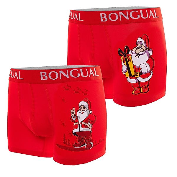 Bongual Boxershorts 2 Stück Retroshorts Santa günstig online kaufen