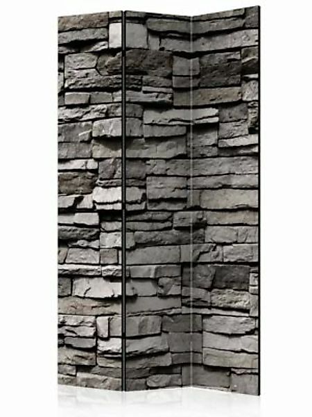 artgeist Paravent Stony Facade [Room Dividers] grau Gr. 135 x 172 günstig online kaufen
