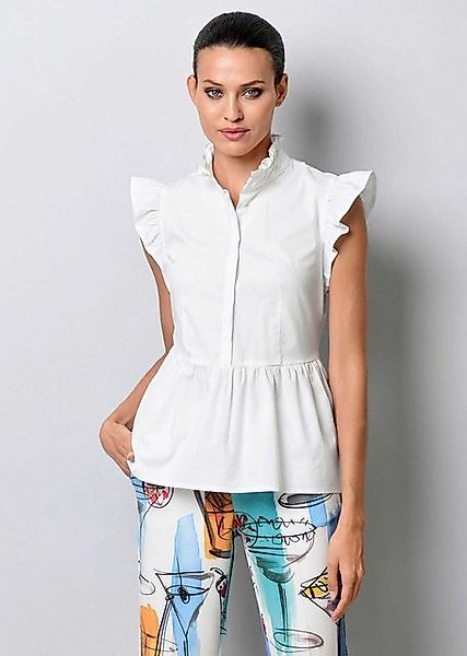 Alba Moda Shirttop Blusentop mit Volant günstig online kaufen