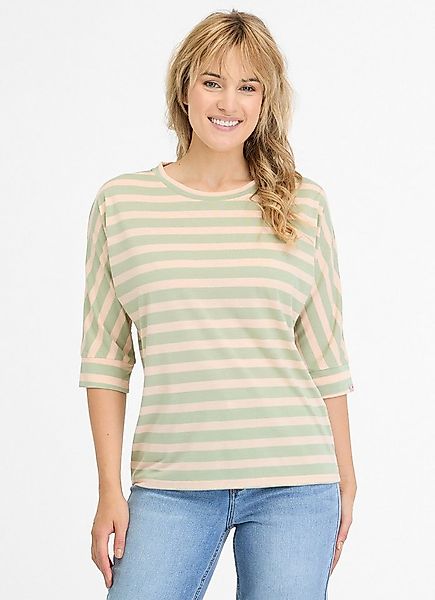Ragwear 3/4-Arm-Shirt SHIMONA STRIPES mit Fledermausärmeln günstig online kaufen