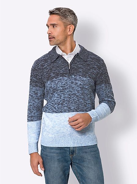 Sieh an! Strickpullover Polopullover günstig online kaufen