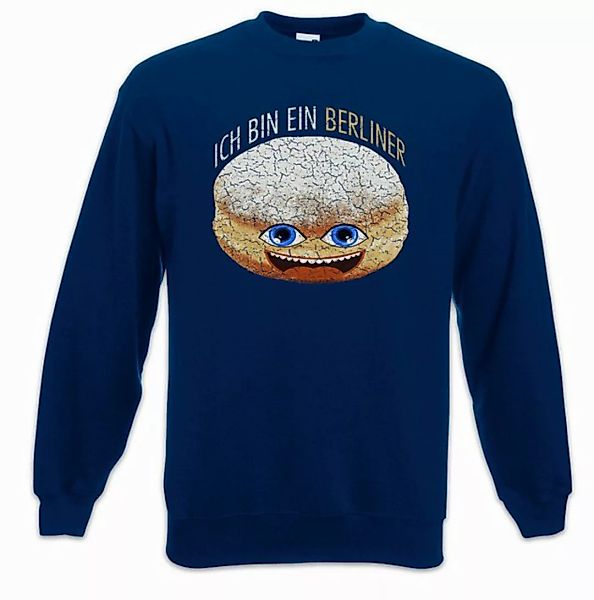 Urban Backwoods Sweatshirt Ich Bin Ein Berliner Sweatshirt JFK Kreppel Kreb günstig online kaufen