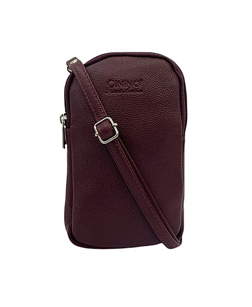 Cinino Handtasche Benja, Handytasche Umhängetasche Ledertasche günstig online kaufen