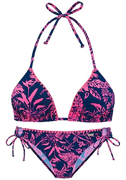 Venice Beach Triangel-Bikini "Kensi", mit kontrastfarbener Häkelkante günstig online kaufen