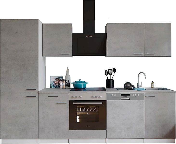 MESANA Küchenzeile "Malia", Breite 280 cm, 85 cm Arbeitshöhe, in exklusiver günstig online kaufen