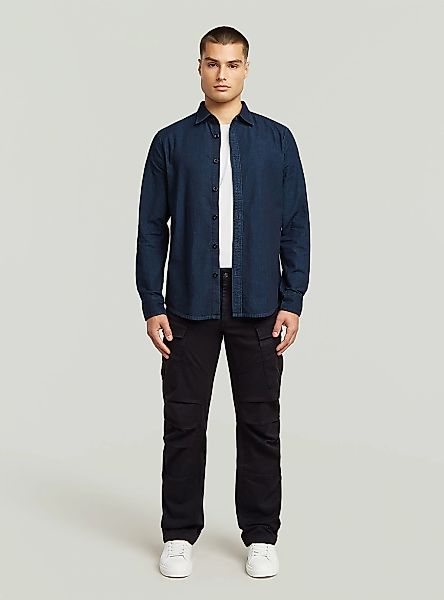 G-STAR Langarmshirt "Clean Slim Hemd" günstig online kaufen