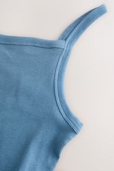 Next Trägerkleid Geripptes Maxikleid mit schmalen günstig online kaufen