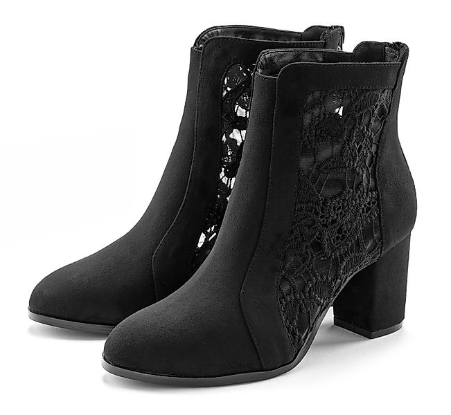 LASCANA Ankle Boot, Stiefel High-Heel-Stiefelette mit modischer Spitze und günstig online kaufen