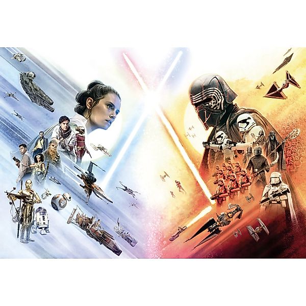 Komar Fototapete STAR WARS EP9 Movie Poster Wide  368 x 254 cm günstig online kaufen