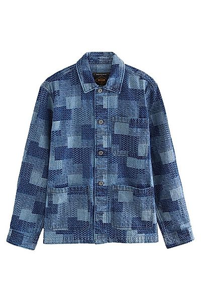 Next Jeansjacke Patchwork-Hemdjacke aus Denim (1-St) günstig online kaufen