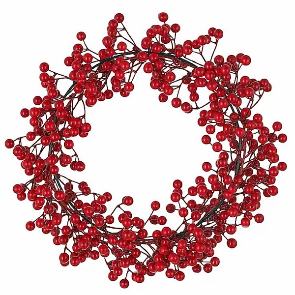 Creativ green Kunstkranz »Beerenkranz« mit biegsamen Beerenzweigen günstig online kaufen