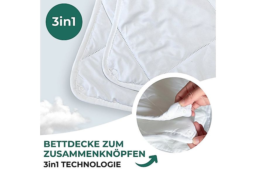 KNERST Microfaserbettdecke Mikrofaserbettdecke Sommerdecke Ganzjahresdecke günstig online kaufen