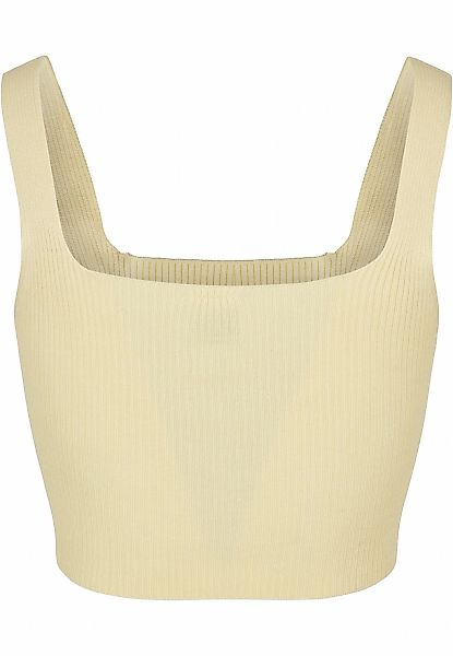 URBAN CLASSICS Muskelshirt "Urban Classics Damen Ladies Cropped Knit Top", günstig online kaufen