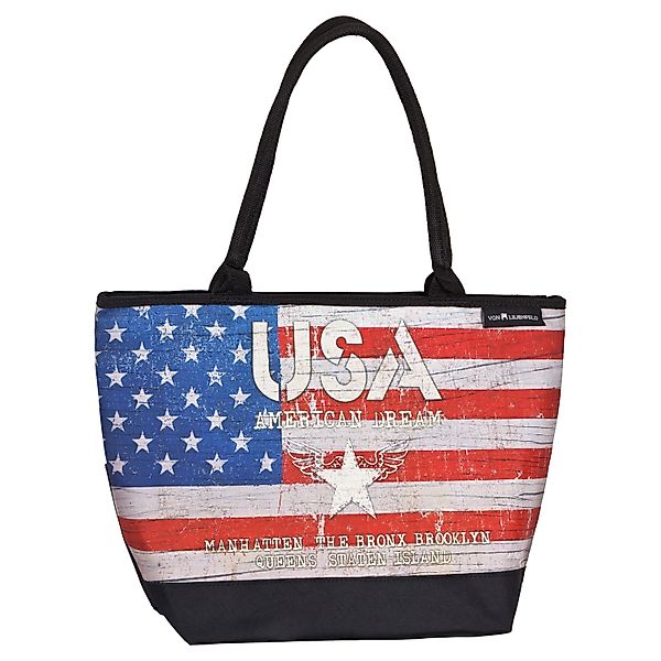 von Lilienfeld Shopper Tasche Motiv USA günstig online kaufen