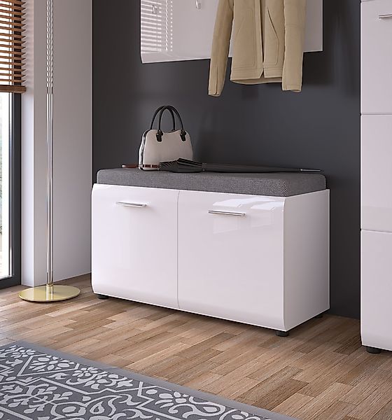 LIVING CHARM Sitzbank "Merano" Breite 96 cm, mit Sitzkissen günstig online kaufen