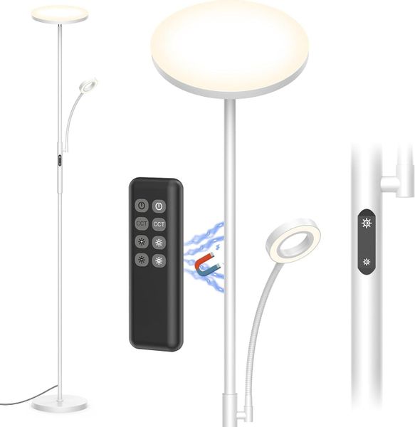 AMDELNE LED Stehlampe Moderne dimmbare Stehleuchte, günstig online kaufen