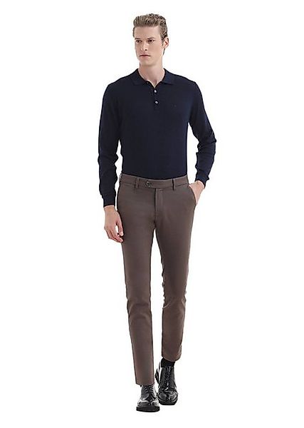 RAMSEY Chinohose Lässige, gewebte Slim-Fit-Hose aus Baumwollmischung günstig online kaufen