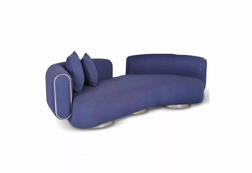 JVmoebel 3-Sitzer Blauer Dreisitzer 3 Sitzer Couch Moderne Sitzmöbel Wohnzi günstig online kaufen