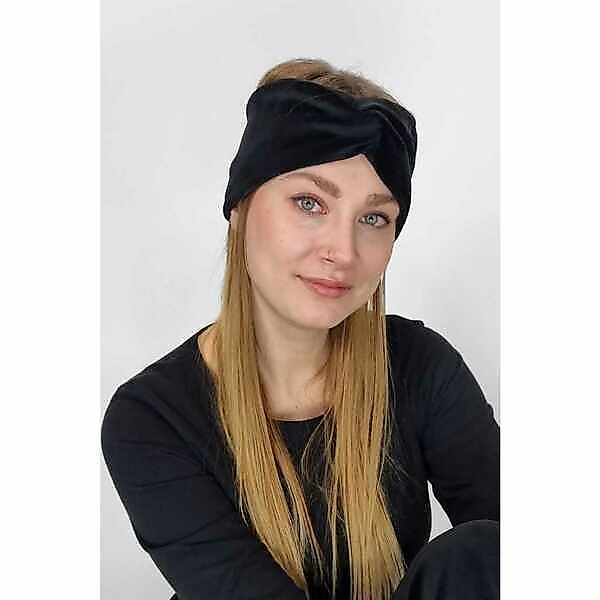 Stirnband Turban Schwarz Nicki günstig online kaufen