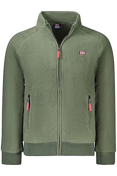 NORWAY 1963 Outdoorjacke Grüne Herren Sportjacke aus Fleece mit Taschen und günstig online kaufen