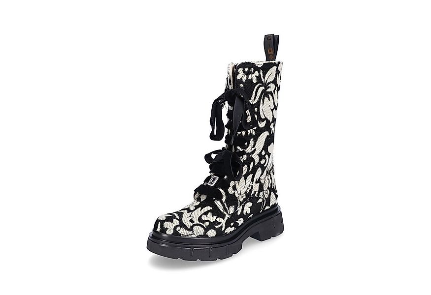 Gio+ Gio+ Damen Halbschaftstiefel schwarz weiß Stiefel günstig online kaufen