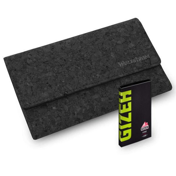 Wolfstrøm Tabakbeutel Kork-Leder Tabaktasche 'Taruk' - günstig online kaufen